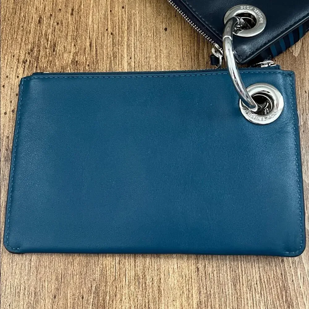 Michael Kors Tri-Color Leather Pouch Trio